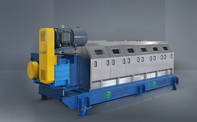 百年環保丨超高擠壓干度螺旋壓榨機